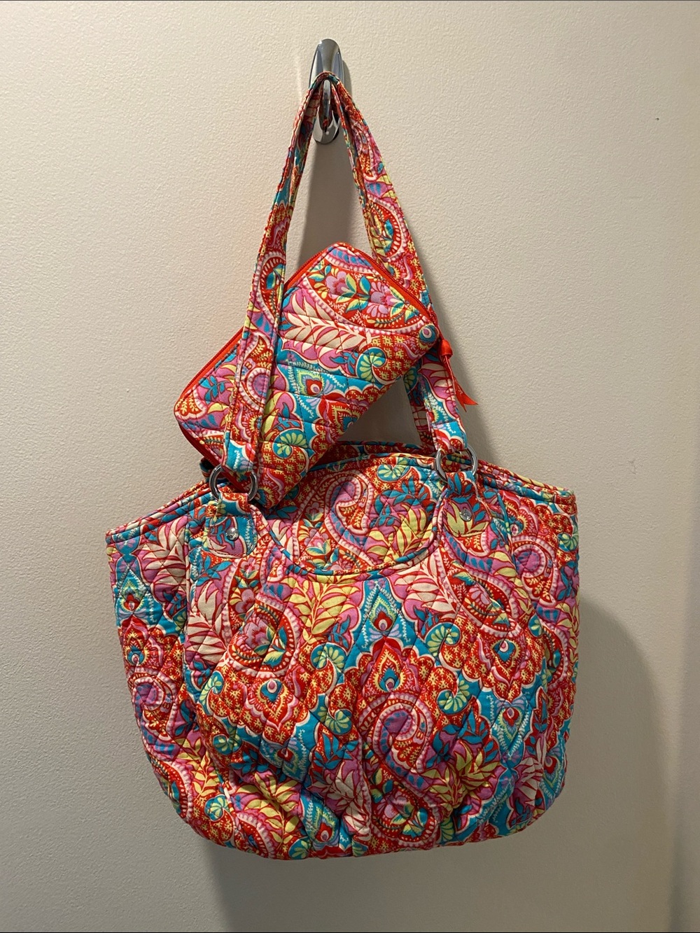Vera Bradley Purse AND Wallet